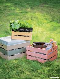 how to upcycle a wooden crate 3 ideas