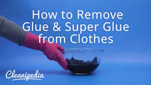 how to remove glue super glue from