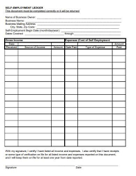 I designed this worksheet to use as a printable handout in an introductory personal. Free 10 Bookkeeping Templates For Self Employed In Pdf