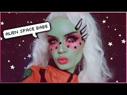 alien e halloween makeup