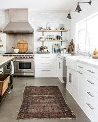 dreamy concrete kitchen floors