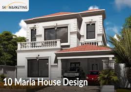 10 Marla House Plan Sky Marketing