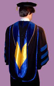 Lastly, for your comfort, fasten the cord on the front of the hood to the button inside the gown. Graduation Hoods Selecting The Correct Academic Hood Colors