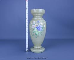 Opaque Glass Vases Victorian