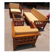 5 seater teak wood sofa set at rs 35000