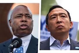 With less than two weeks until the primary election for mayor, eric adams finds himself facing a question that is not a. Andrew Yang And Eric Adams Leading Democrats In N Y Mayor S Race Are Backed By Gop Billionaires Salon Com