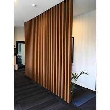 Ejoy 4 In W X 105 In L X 2 In Thick Cherry Wood Wpc Composite Wall Partition Divider Tubing Set Of 3 Piece