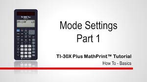 ti 30xplus mathprint calculator
