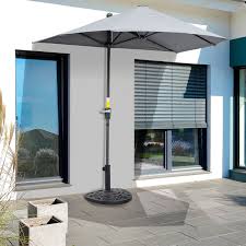 half round patio umbrella base