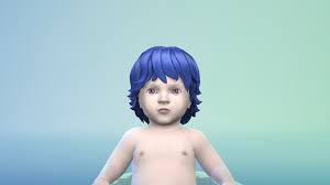 mod the sims infant unnatural hair colors