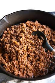 ground beef taco meat the forked spoon