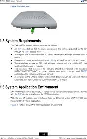 Find the default login, username, password, and ip address for your zte f660 router. Zxa10f660 Gpon Ont User Manual Zte