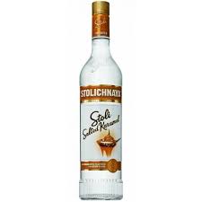 Stoli salted karamel is the first salted caramel flavoured vodka with a perfect balance of sweet and salted karamel is elegant quality vodka with a smooth finish which makes it the perfect drink for the. Stolichnaya Salted Caramel Vodka
