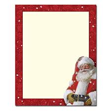 Christmas Stationery Jolly St Nick Holiday Laser And Inkjet Printer Invitation Paper