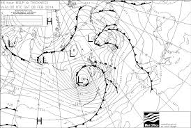 Surface Pressure Chart For 00z 5 Th February Showing The