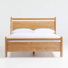 Solano Queen Wood Bed Reviews Crate