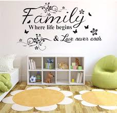 Beautiful Family Wall Sticker With