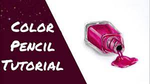 nail polish bottle tutorial color