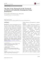 Pdf The Role Of The Pharmacist In The Treatment Of Patients