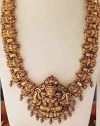 temple jewellery haram designs