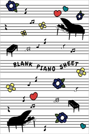 Amazon Com Blank Piano Sheets Blank Sheet Music Full Staved Sheet