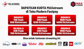 Sementara combo sakti unlimited mempunyai pilihan kuota 17 gb dan 25 gb. Apa Itu Paket Maxstream Telkomsel Dan Fungsinya Toko Modern Fastpay