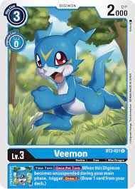 Veemon - BT2-021 - Release Special Booster - Digimon Card Game