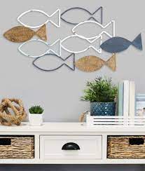 School Of Fish Wall Art Decor Fish