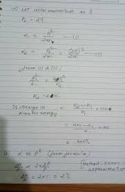 linear momentum of particle is