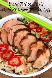 easy asian style grilled pork