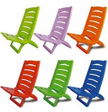 #2 kingcamp low sling beach chair. Plastic Portable Folding Low Beach Chairs Coloured Garden Picnic Deck Pool Chair Ebay