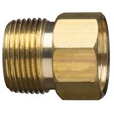 Gilmour Connector M F Brass 3 4