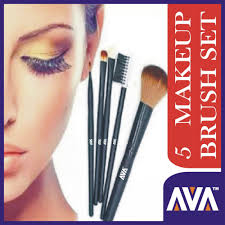 ava high quality makeup brush set 5 pcs