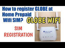 register globe at home prepaid wifi sim