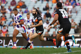 Joey leilua pays the price for his awful defensive display last week for the tigers, with james roberts returning from injury at centre. Trent Hodkinson In State Of Origin Frame As Wests Tigers Pinch Win Over Newcastle Knights The Times Victor Harbor Sa