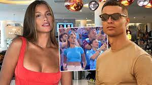 Last Minute: Desire Cordero, die Ex-Freundin des mysteriösen schönen  Cristiano Ronaldo, im Spiel Trabzonspor - Kopenhagen! - Wikiforlive