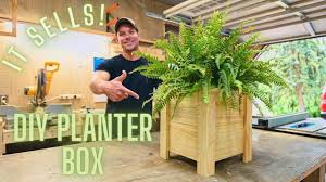 the easiest diy planter box under 5