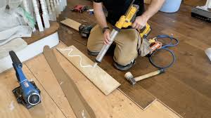 gluing hardwood flooring