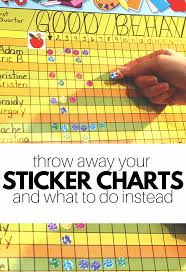 Throw Away The Sticker Charts Preschool Behavior Tips No