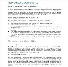 14 Service Level Agreement Examples Doc Pdf Examples