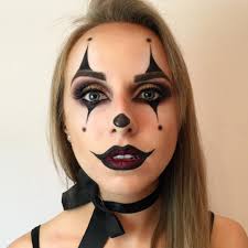 makeup halloween inspired clown