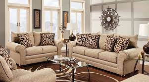 Traditional Styling Sofa Loveseat
