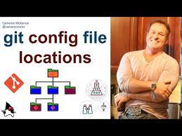 git config file locations on windows