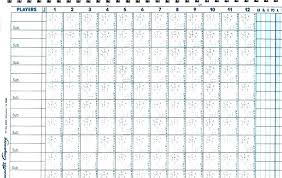 Softball Score Sheet Blank Proposal Luxury Example Templates Free