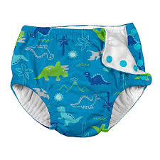 I Play Boys Baby Snap Reusable Absorbent Swimsuit Diaper