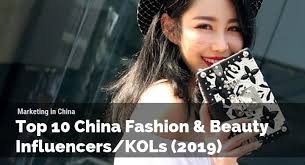fashion beauty influencers kols 2019