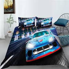 bedding sets racing car duvet cover