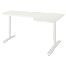 Try getting active while you work with our range of standing desks. Bekant Corner Desk Right White 63x43 1 4 Ikea