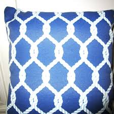 Nautical Knot Outdoor Pillow Cover