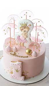 Fabulous 1st Birthday Cake For Baby Girls gambar png